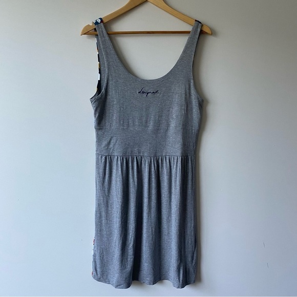 Desigual Sleeveless Scoop Neck Geometric Print Dress Size XL - Picture 2 of 15